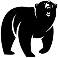 Black Bear Logo Sq